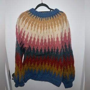 inervallen kitting co sweater- colorful mens med approx